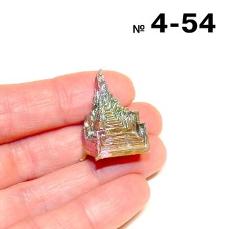 Висмут выращенный (кристалл) №4-54: 11,6г - 26*16*16мм