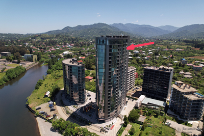 Квартира 1+1 в аренду на долгий срок в жк Tropical Garden. Чакви. фото  12