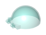 Windscreen 6 x 6 x 3 Canopy Half Sphere with Dual 2 Fingers, Trans-Light Blue (50747 / 6181886)