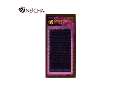 Ресницы черные NEICHA NATURE Mink 12 линий MIX