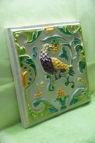 Весеннее равноденствие (фасадный изразец)