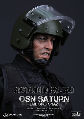 Спецназ "Сатурн" - коллекционная фигурка 1/6 OSN Saturn Jail Spetsnaz - FSIN Special Police (78024) - DamToys