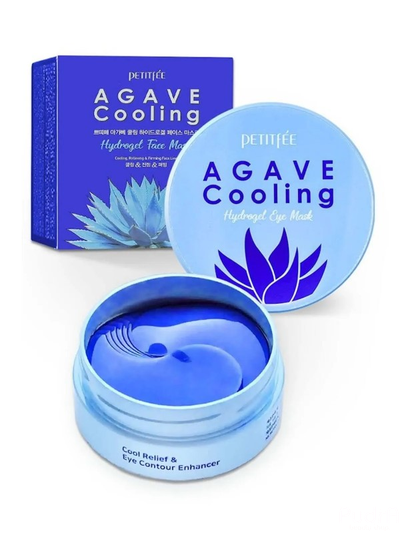 PETITFEE Гидрогелевые патчи для глаз Agave Cooling Hydrogel Eye Mask, 60 шт.