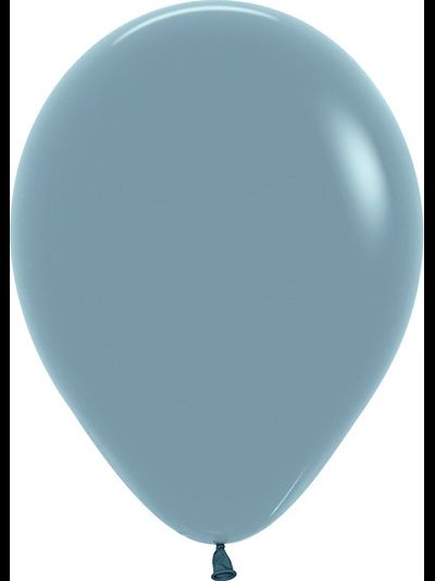 Воздушный шар голубой пастель