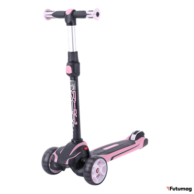 Детский самокат TechTeam Surf Girl 2021 розовый