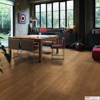 Паркетная доска Haro Дуб Маркант Премиум 544035 1-пол масло