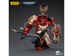 Терминатор Кровавых Ангелов (Warhammer 40k) - КОЛЛЕКЦИОННАЯ ФИГУРКА 1/18 Blood Angels Assault Terminators Brother Davinos (JT5536) - JOYTOY