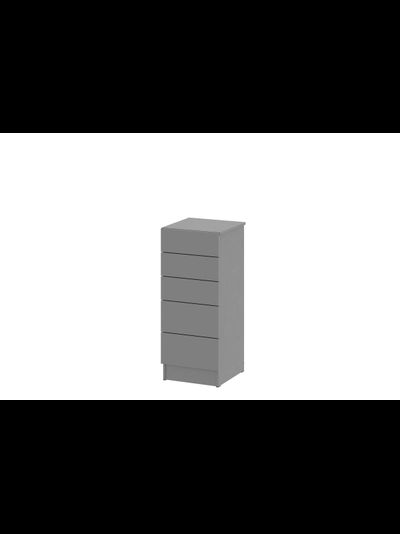 Энни КМ1 400 комод Графит