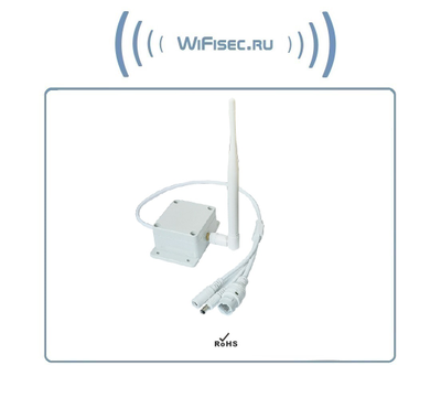 AP 101 (v.2) Комплект приёмник-передатчик без проводов до 1000 м. Ethernet (LAN). уличное исполнение, для систем видеонаблюдения/умного дома/интернет вещей, скорость беспроводной передачи видео/данных до 16 Мбит/с. Рабочая температура -40 до +60 град.С.
