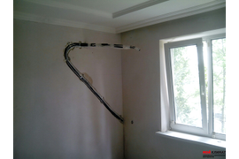 Стандартная установка кондиционера мощность 7000/9000 BTU