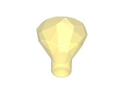 Rock 1 x 1 Jewel 24 Facet, Trans-Yellow (30153 / 4128576 / 6247795)