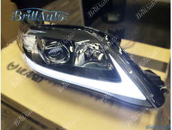 Фары Toyota Camry 40 в стиле Lexus бегающие