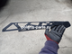 Бампер задний снегохода Polaris RMK Pro Ride / Axys ДЕФЕКТ
