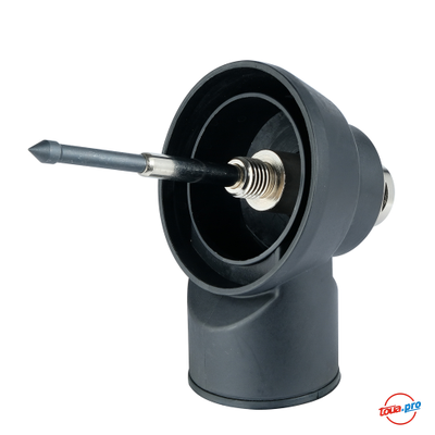 Пылеулавливающая насадка на подрозетник М18х2,5 в комплекте с центратором