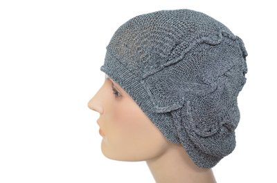 Берет Vizio 4810 Италия летний серый
