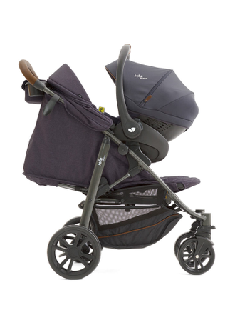 Joie litetrax 4 flex signature коляска 2 в 1 + комплект автокресло Joie i-Level signature