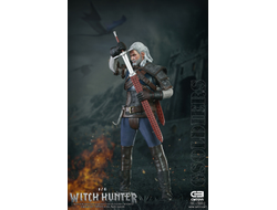 Купить онлайн коллекционную фигурку Ведьмака (Геральт из Ривии, The Witcher, Geralt of Rivia) CM002