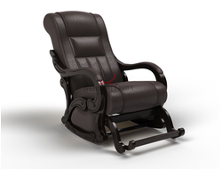 Кресло-качалка Родос (глайдер) венге экокожа