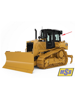 Форточка на Caterpillar D5R2XL