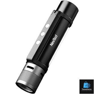 Светодиодный фонарик NexTool 6 in 1 Thunder Flashlight Portable черный (NE20030)