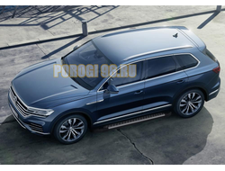 Пороги на Volkswagen Touareg (2018-) Bmw-style V2