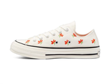 Кеды Converse Chuck 70 Floral Print Low Top бежевые низкие женские