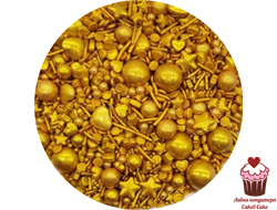 Посыпка микс "Золотой бум" 50 гр