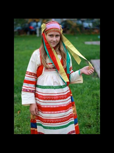 Русский народный костюм для девочки