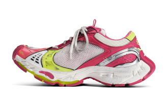 Balenciaga Stapler Sneaker White Pink женские