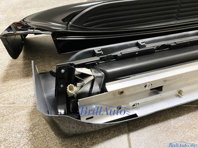 Подножки с подсветкой Toyota Land Cruiser 200 черные