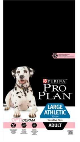 Сухой корм Purina Pro Plan  для взрослых собак с атлетическим телосложением с чувствительной кожей с Лососем и рисом 18 кг