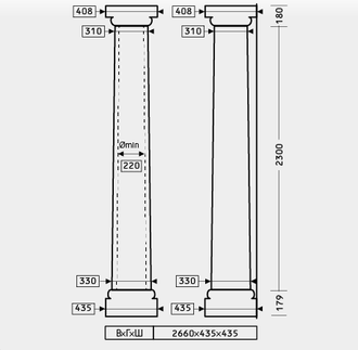 Колонна 4.30.102 - d330мм