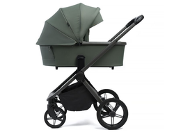 Коляска 3в1 Peppy Monaco Plus, Mint / Мятный, рама Серая (Verona)