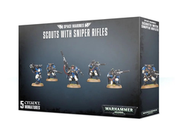 Warhammer 40000: Space Marines Scouts with Sniper Rifles