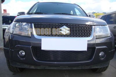 Защита радиатора Suzuki Grand Vitara 2008-2012 black