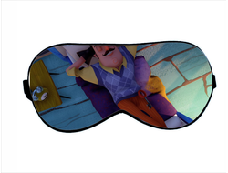 Маска для сна Привет Сосед/ Hello Neighbor №8