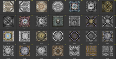 Декор стен, полов и потолков