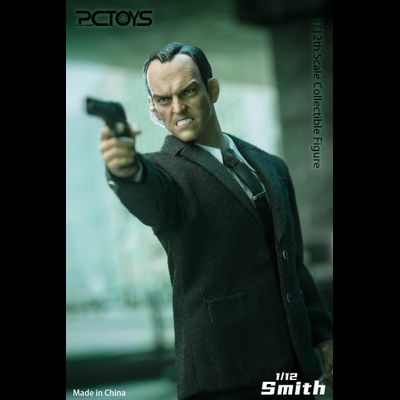 Агент Смит (Хьюго Уивинг, "Матрица") - КОЛЛЕКЦИОННАЯ ФИГУРКА 1/12 scale Smith (PC026C) - PCTOYS