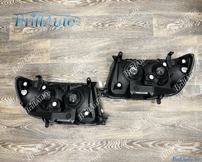 Фары Toyota Land Cruiser 100 черные