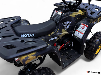 Квадроцикл Motax GRIZLIK MIDI ES BW желтый