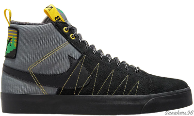 NIKE BLAZER MID ACCLIMATE BLACK/YELLOW Мужские (41-45)