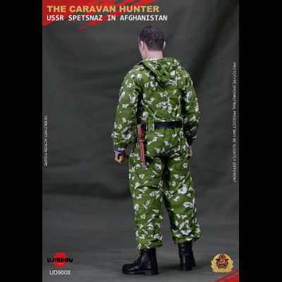 Советский боец спецназа в Афганистане (Охотник за караванами) - Коллекционная ФИГУРКА 1/6 The Caravan Hunter Ussr Spetsnaz In Afghanistan (UD9008) - UJINDOU