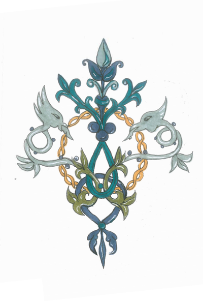 Авторские открытки, коллекция "Чертополох"