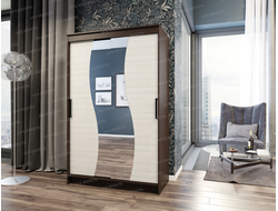 ЛДСП Шкаф-купе ЭЛЕГАНТ 6 Дуб Венге-Сосна Лоредо