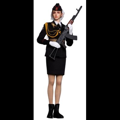 ПРЕДЗАКАЗ - Девушка-кадет - Коллекционная ФИГУРКА 1/6 Russian female soldiers Ninth Women's Military Academy (FS-73054B) - FLAGSET ?ЦЕНА: 18900 РУБ.?
