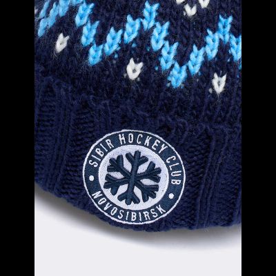Шапка детская ХК «СИБИРЬ» A&amp;C (р.52-54) 20084