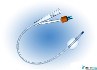 Катетер Фолея силиконовый двухходовой MEDEREN, Ch/Fr 14, объем баллона 5-15 мл (Израиль)
