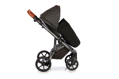 Коляска 2 в 1 Roan Bloom (Black Pearl)