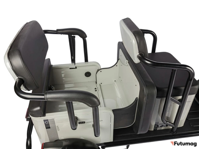 Электротрицикл Wanshida LC300 60V 1000Вт серый