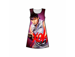 Платье 3D с полной запечаткой Сектор Газа, Юрий Хой №5